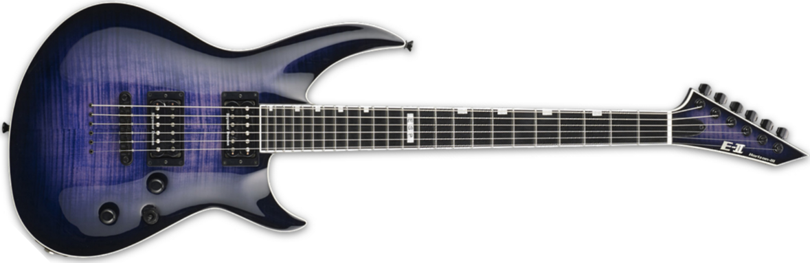 Esp E-ii Horizon Iii - Reindeer Blue - E-Gitarre in Str-Form - Main picture