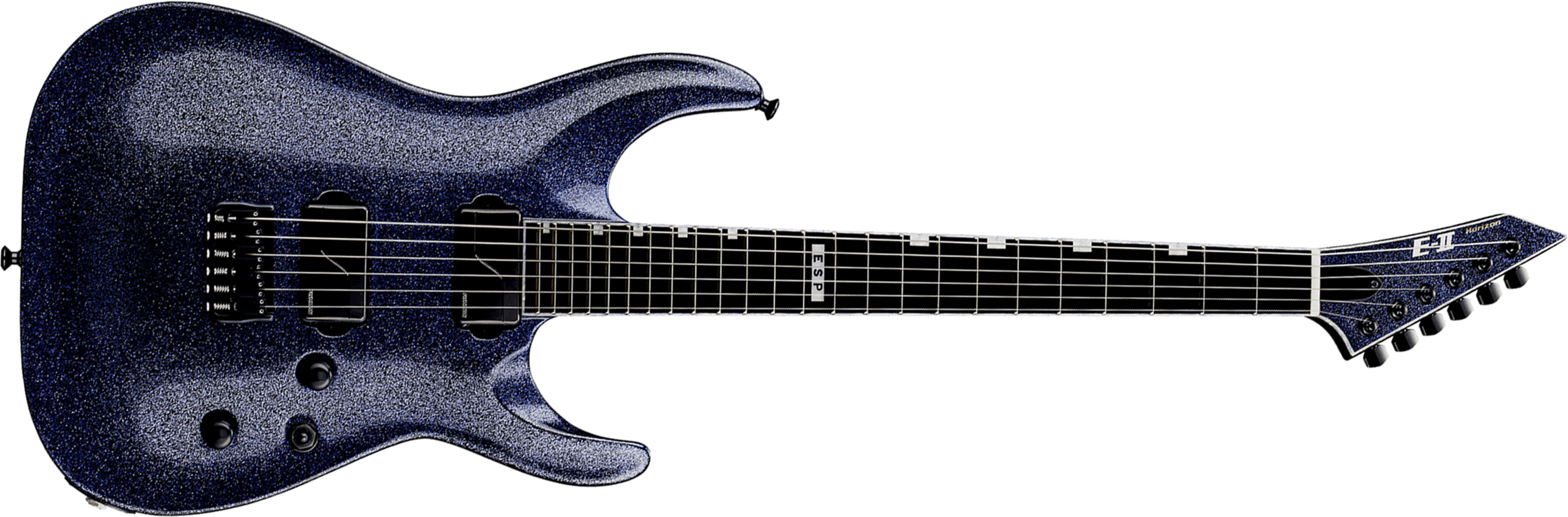 Esp E-ii Horizon Nt Hs Jap 2h Fishman Fluence Modern Ht Eb - Amethyst Sparkle - E-Gitarre in Str-Form - Main picture