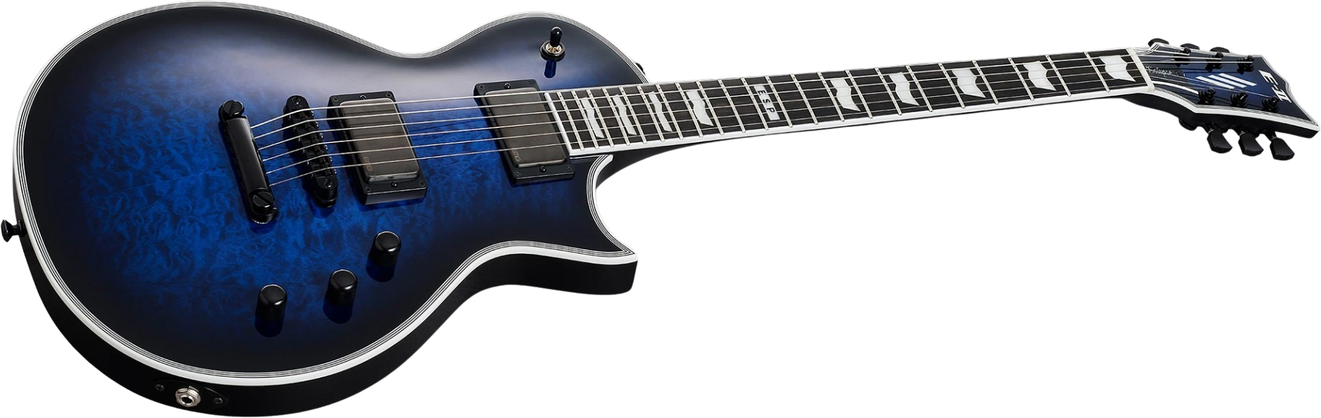 Esp E-ii Eclipse Jap 2h Emg Ht Eb - Reindeer Blue - Single-Cut-E-Gitarre - Variation 1