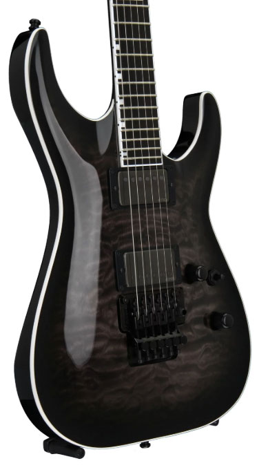 Esp E-ii Horizon Fr-ii Hh Emg Fr Eb - See Thru Black - E-Gitarre in Str-Form - Variation 2