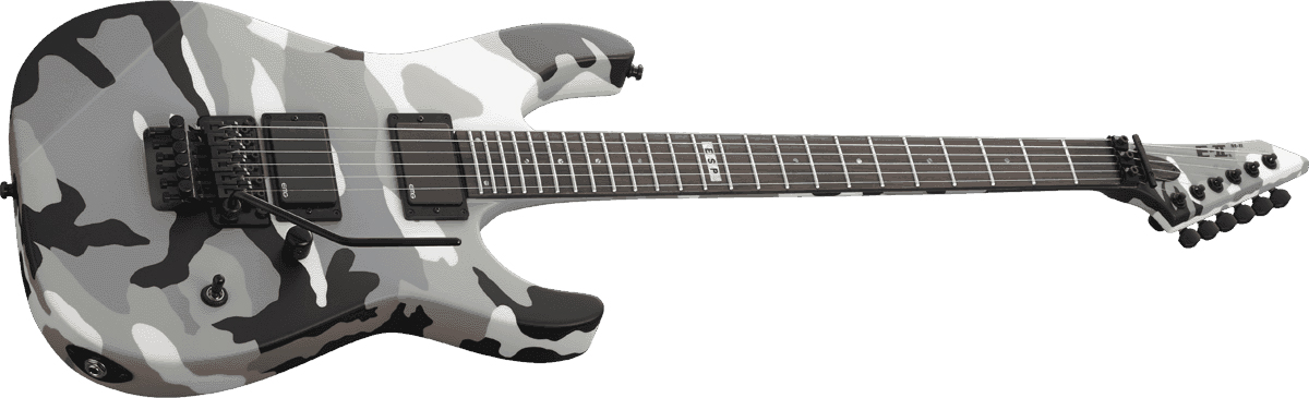 Esp E-ii M-ii Neck Thru Jap 2h Emg Fr Eb - Urban Camo - E-Gitarre in Str-Form - Variation 1