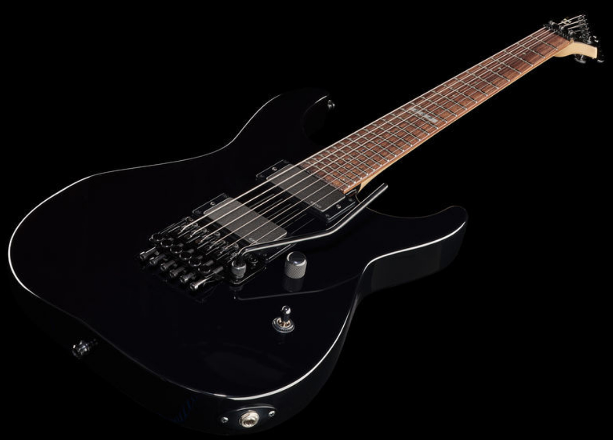 Esp E-ii M-ii Neck Thru Nt Hh Emg Fr Rw - Black - E-Gitarre in Str-Form - Variation 2