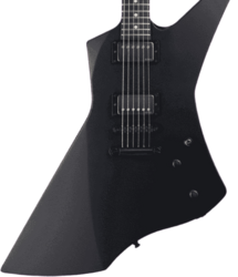 E-gitarre aus metall Esp Custom Shop James Hetfield Snakebyte (Japan) - Black satin