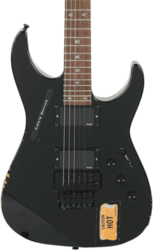 E-gitarre in str-form Esp Custom Shop Kirk Hammett KH-2 Vintage (Japan)) - Distressed black