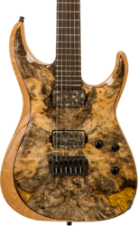 E-gitarre in str-form Esp Custom Shop Experimental M-II NT Buckeye Burl #E7841212 - Natural