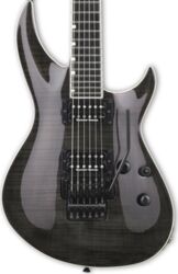 E-gitarre in str-form Esp E-II Horizon-III - See thru black