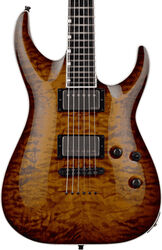 E-gitarre in str-form Esp E-II Horizon NT-II (Japan) - Amber cherry sunburst