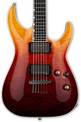 E-gitarre in str-form Esp E-II Horizon NT-II (Japan) - Tiger eye amber fade