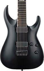Bariton e-gitarre Esp E-II Horizon NT-7B Hipshot (7-String, Baritone) - Black satin