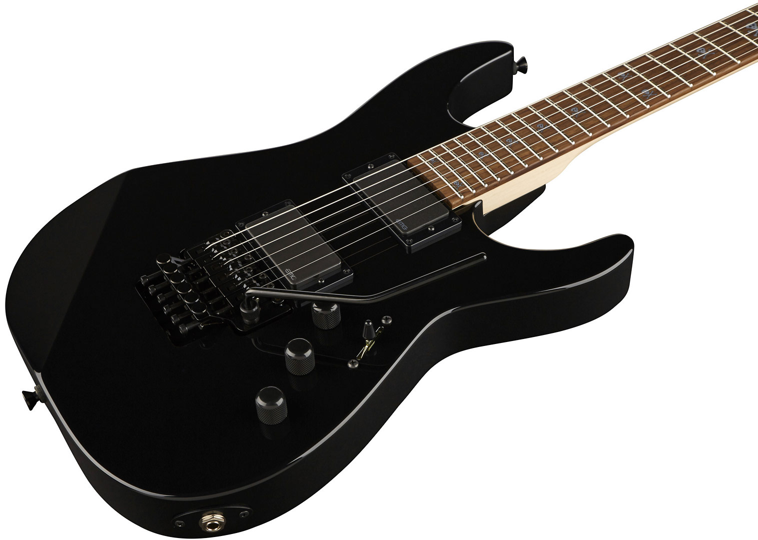 Esp Kirk Hammett Kh-2 Hh Emg Fr Rw - Black - E-Gitarre in Str-Form - Variation 2