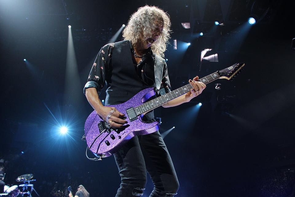 Esp Kirk Hammett Kh-2 Signature Hh Emg Fr Rw - Purple Sparkle - E-Gitarre in Str-Form - Variation 2