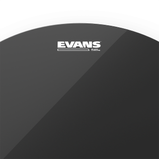 Evans Black Chrome Tom Batter - 13 Pouces - Fell für Tom - Variation 1