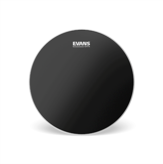 Evans B18onyx2 Onyx Tom Frappe Noire - 18 Pouces - Fell für Bass drum - Main picture