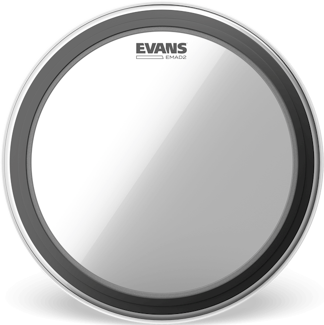 Evans Emad 2 Bass Drumhead Bd18emad2 - 18 Pouces - Fell für Bass drum - Main picture
