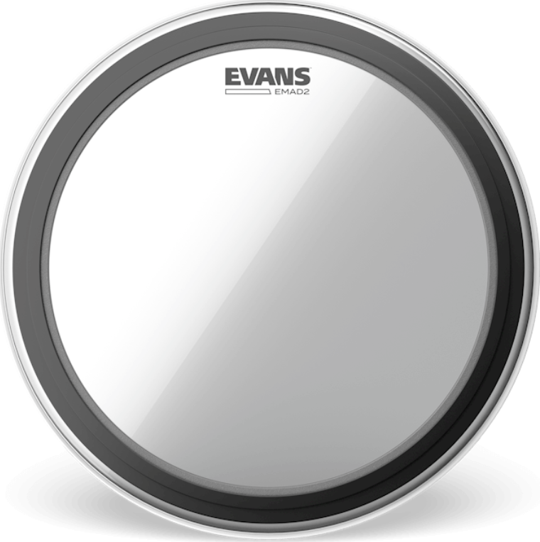 Evans Emad 2 Bass Drumhead Bd22emad2 - 22 Pouces - Fell für Bass drum - Main picture