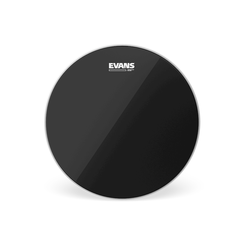 Evans Resonant Black Drumhead Tt08rbg - 8 Pouces - Fell für Tom - Main picture