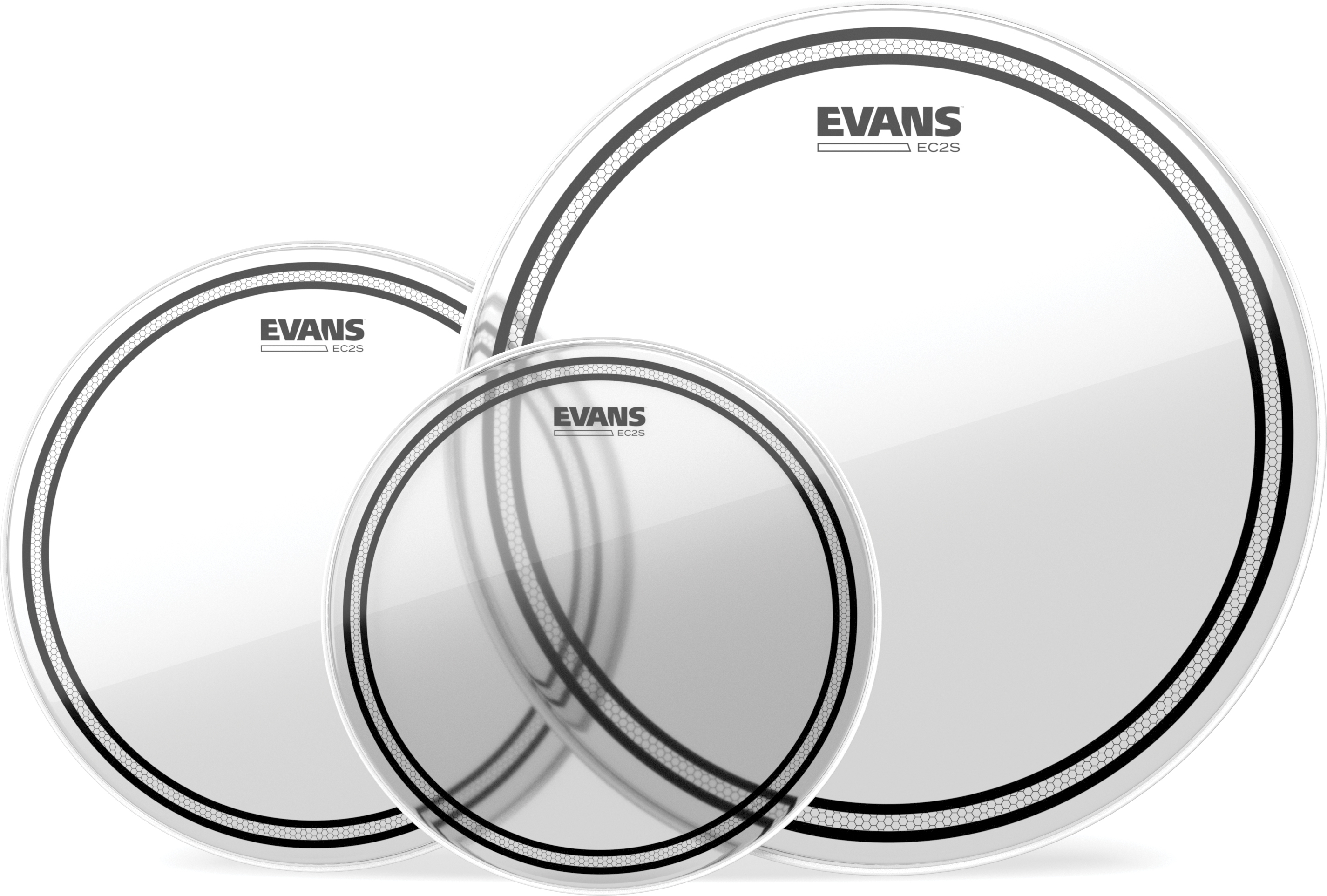 Evans Tpec2sclrs  Standard 12/13/16 Clear - Pack Peaux - Fell Set - Main picture