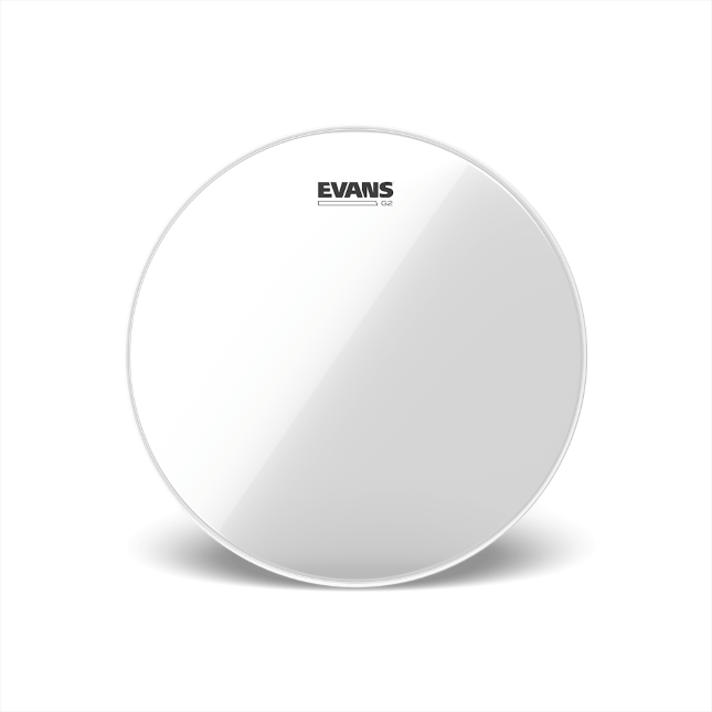 Evans Tt08g2 G2 Tom Frappe Transparent 8 - 8 Pouces - Fell für Bass drum - Main picture