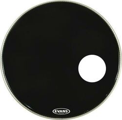 Fell für bass drum Evans EQ3 Resonant Smooth Black BD22RB - 22 inches