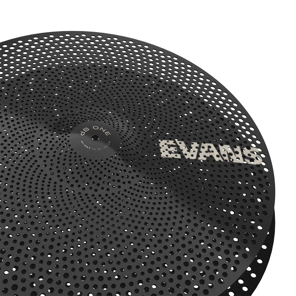 Evans Ecym18cdb1 Db One Drum Cymbals - Pack Cymbales - HiHat/Charleston Becken - Variation 14