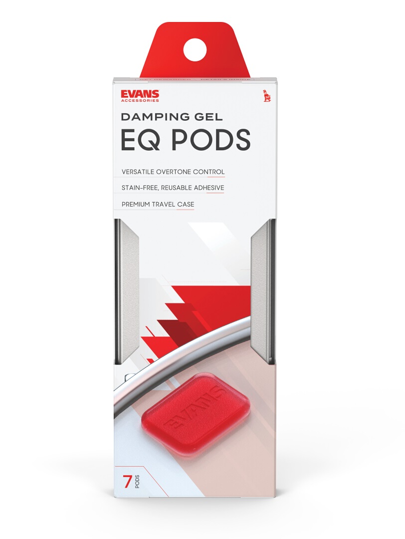 Evans Eq Pods Attenuateurs D'harmoniques En Gel - Sound Control Ringe - Variation 2