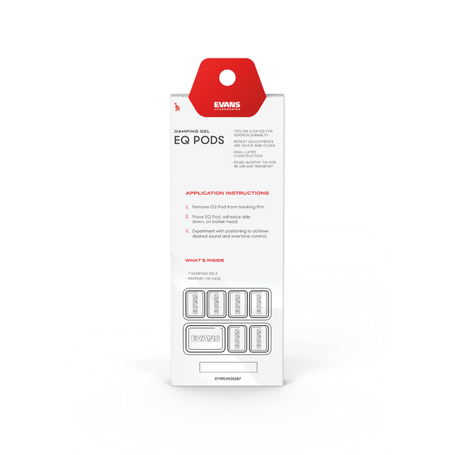 Evans Eq Pods Mini - Sound Control Ringe - Variation 1