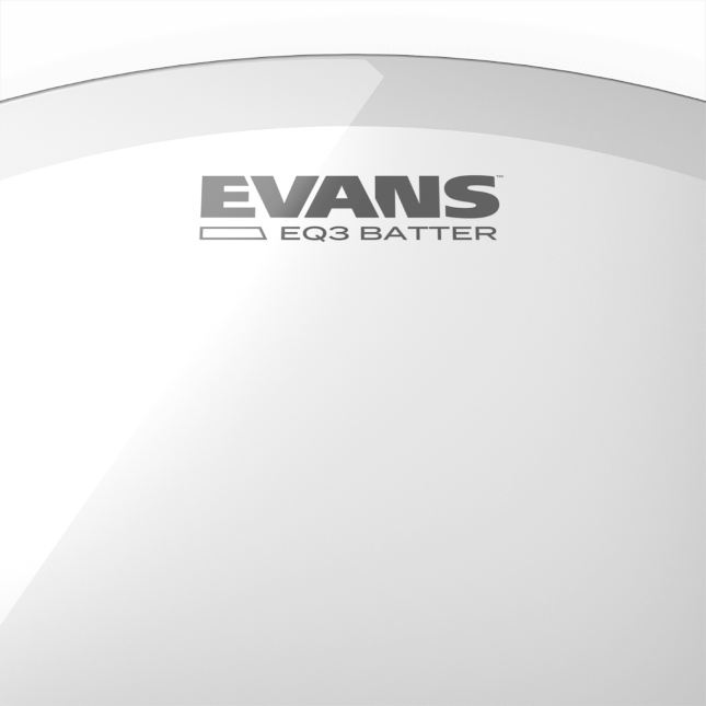 Evans Eq3 Clear Bass Drumhead Bd22gb3 - 22 Pouces - Fell für Bass drum - Variation 1