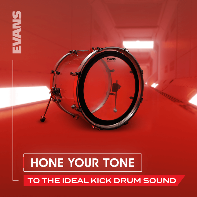 Evans Frappe 16'' Emad Transparente - 16 Pouces - Fell für Bass drum - Variation 3