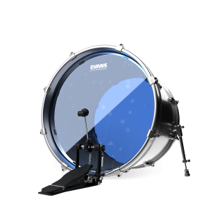 Evans Hydraulic Blue Bass Batter - 20 Pouces - Fell für Bass drum - Variation 2