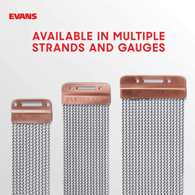 Evans Puresound Timbre De Caisse Claire Puresound Custom, 24 Brins, 14