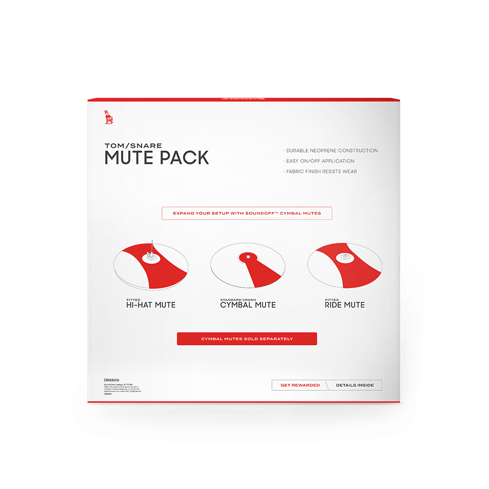 Evans Soundoff Mute Packs - Pack Peaux - Fell Set - Variation 2