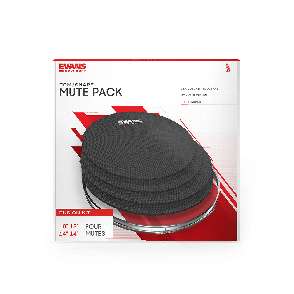Evans Soundoff Mute Packs - Pack Peaux - Fell Set - Variation 1