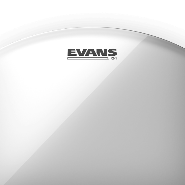 Evans Tt16g1   G1 Tom Frappe Transparente 16 - 16 Pouces - Fell für Tom - Variation 1
