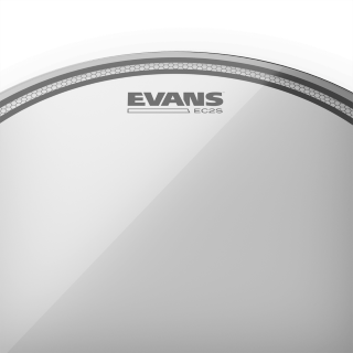 Evans Ec2s Clear Tom Batter - 18 Pouces - Fell für Tom - Variation 1