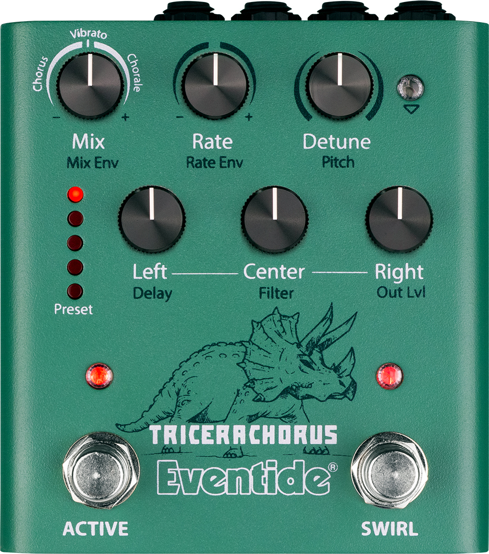 Eventide Tricerachorus - Modulation/Chorus/Flanger/Phaser & Tremolo Effektpedal - Main picture
