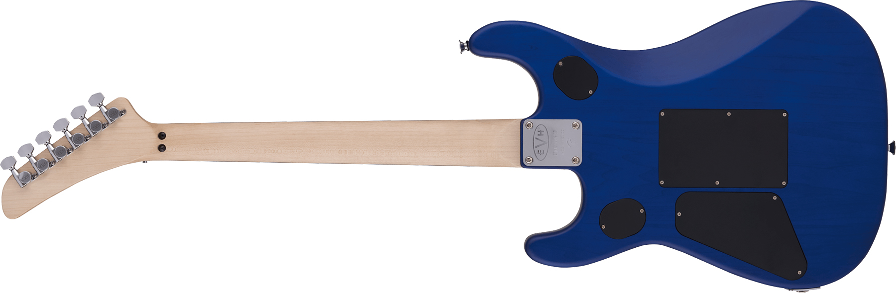 Evh 5150 Deluxe Poplar Burl Mex 2h Fr Eb - Aqua Burst - E-Gitarre in Str-Form - Variation 1