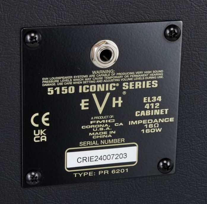 Evh 5150 Iconic 4x12 Guitar Cab. 412 160w 16-ohms - Boxen für E-Gitarre Verstärker - Variation 3