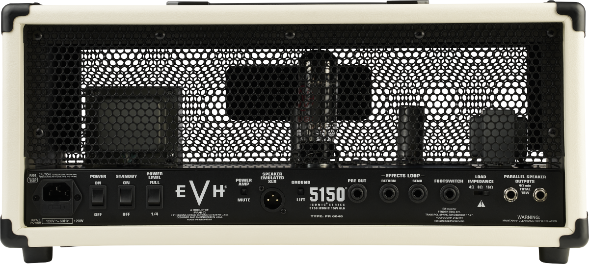 Evh 5150 Iconic 6l615w Head Ivory - E-Gitarre Topteil - Variation 2