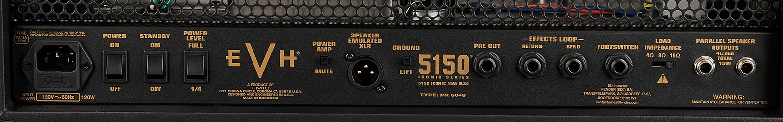 Evh 5150 Iconic El34 15w Head - E-Gitarre Topteil - Variation 2