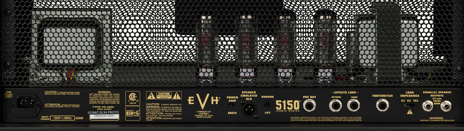 Evh 5150 Iconic El34 80w Head - E-Gitarre Topteil - Variation 4