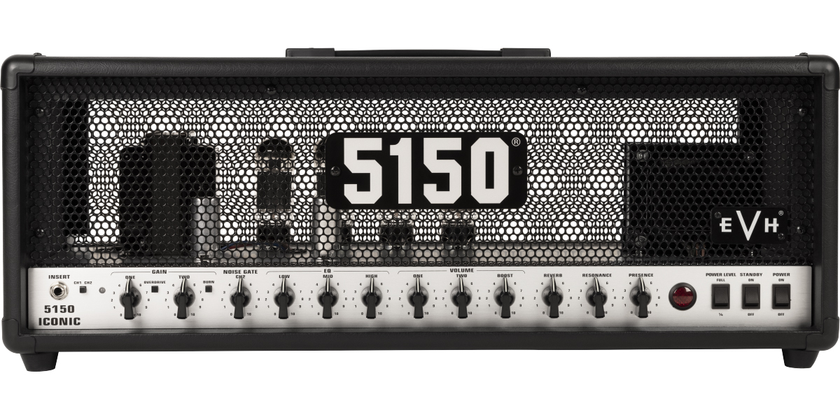Evh 5150 Iconic Series Head 80w Black - E-Gitarre Topteil - Variation 1
