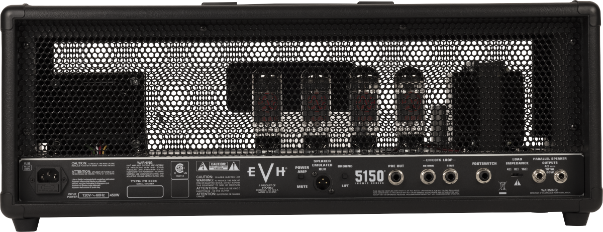 Evh 5150 Iconic Series Head 80w Black - E-Gitarre Topteil - Variation 2