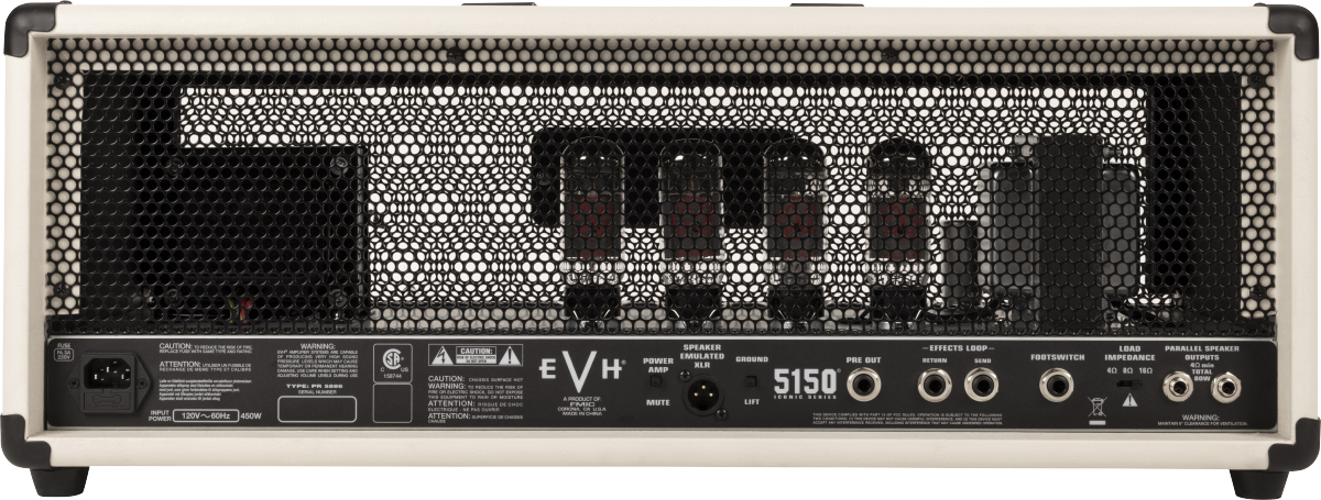 Evh 5150 Iconic Series Head 80w Ivory - E-Gitarre Topteil - Variation 1