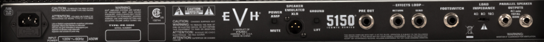 Evh 5150 Iconic Series Head 80w Ivory - E-Gitarre Topteil - Variation 3