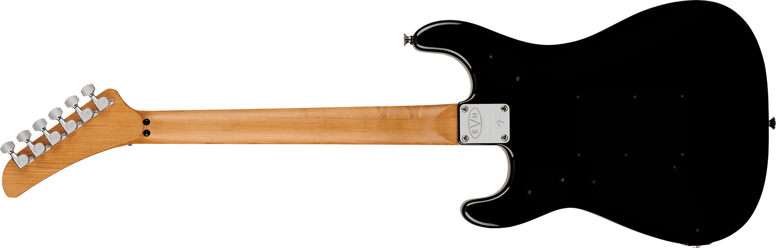 Evh 5150 Series Deluxe Mex 2h Fr Mn - Black - E-Gitarre in Str-Form - Variation 1