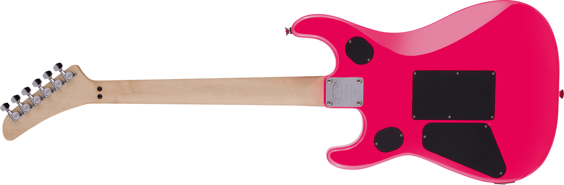 Evh 5150 Standard Mex 2h Fr Mn - Neon Pink - E-Gitarre in Str-Form - Variation 1