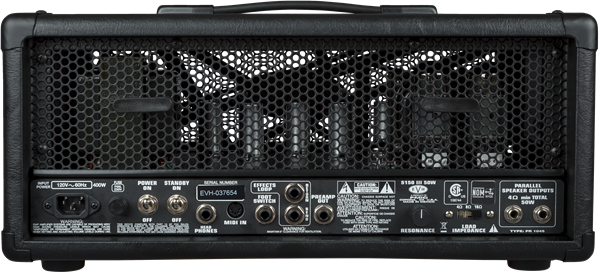 Evh 5150iii 50w Head 6l6 Black - E-Gitarre Topteil - Variation 3