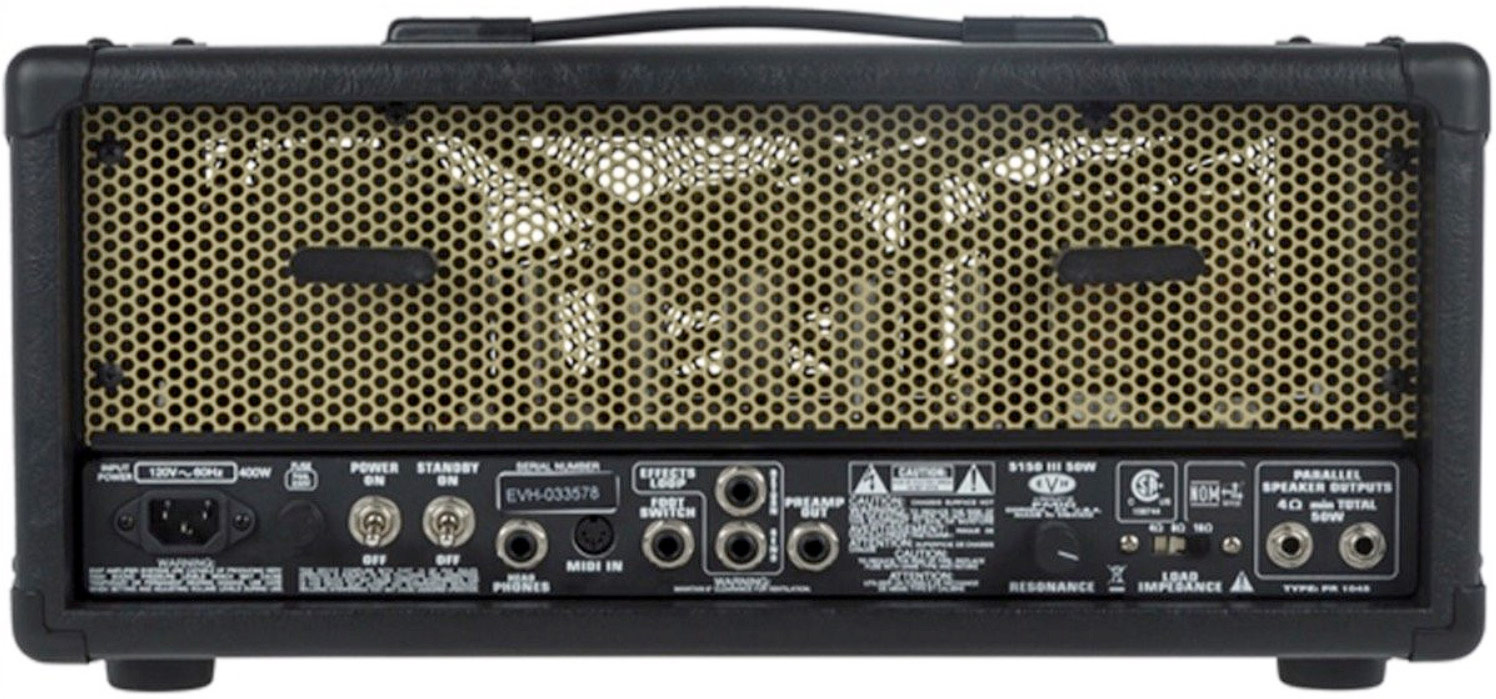 Evh 5150iii 50w El34 Head Bk - E-Gitarre Topteil - Variation 2