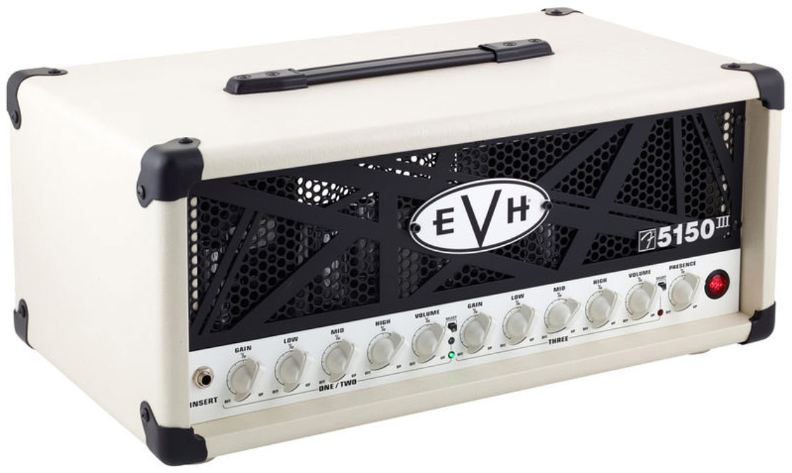 Evh 5150iii 50w Head 6l6 Ivory - E-Gitarre Topteil - Variation 2