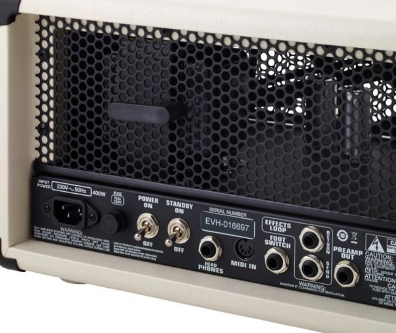 Evh 5150iii 50w Head 6l6 Ivory - E-Gitarre Topteil - Variation 3